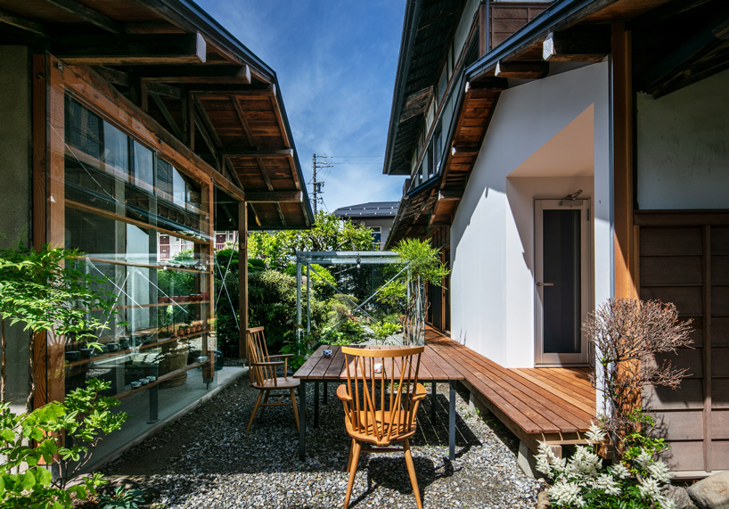 kiyoaki takeda adds six outbuildings to historic house renovation in nagano, japan