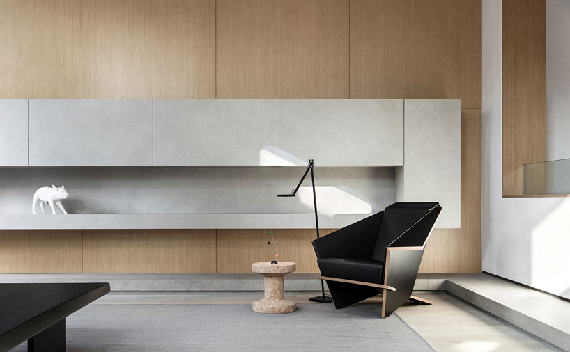 liang architecture inserts a light-filled atrium into apartment renovation in china designboom