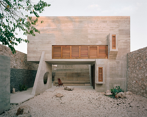 ludwig godefroy's casa mérida is a concrete, mayan-inspired hideaway