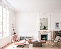 NEA renovates a 19th century apartment in paris to create a timeless light-filled space