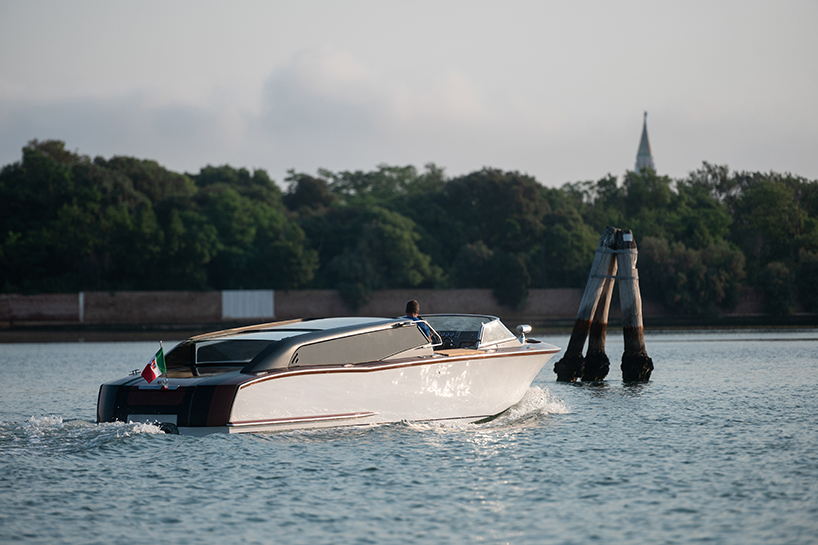 nuvolari lenard designs greener venice water taxi for post pandemic