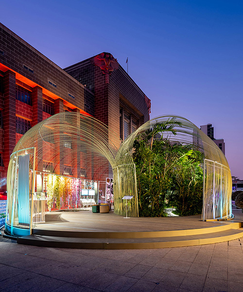 plural designs reveals ‘everlasting forest by GC’ pavilion for bangkok design week 2020