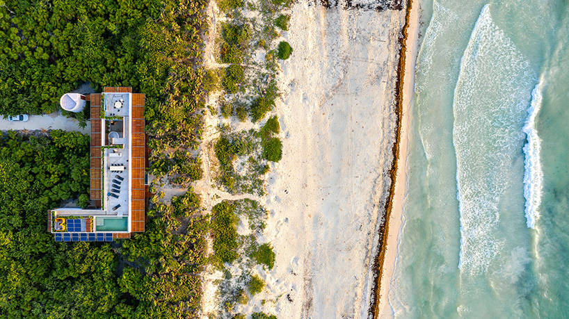 casa bautista is a secluded beachfront villa in mexico designed by PRODUCTORA