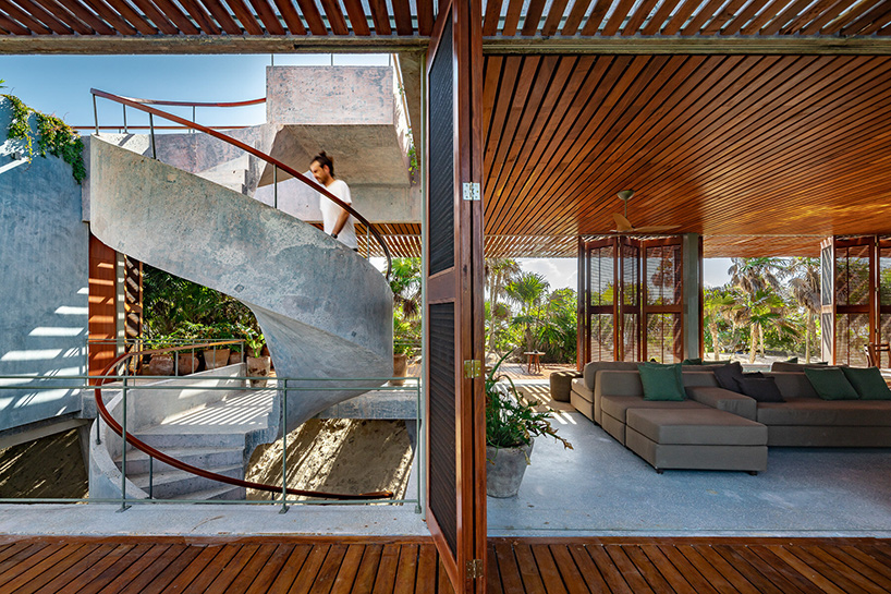 casa bautista is a secluded beachfront villa in mexico designed by PRODUCTORA