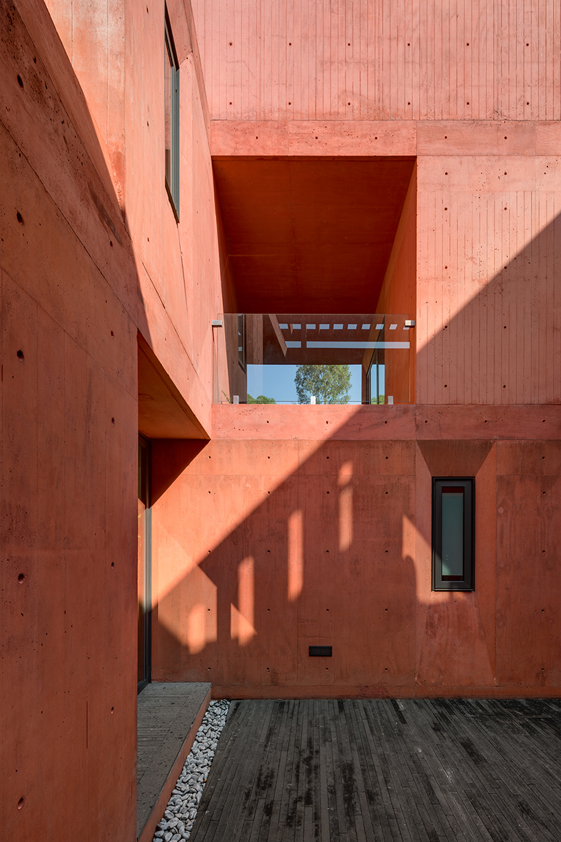 Red Pigmented Concrete — Architextures