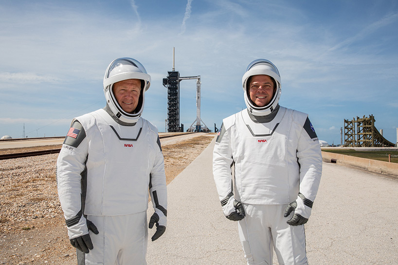 SpaceX launches its first human mission to space with falcon 9