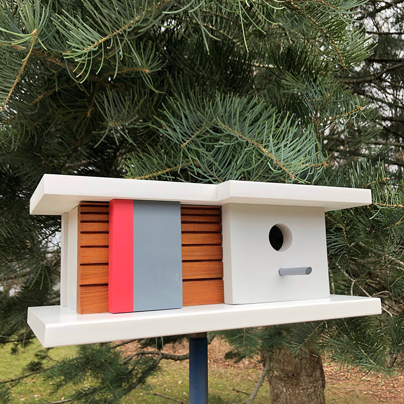 These Modernist Birdhouses Have Been Shaped After Palm Springs Mid Century Architecture