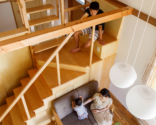 studio tawaraya connects wooden 'house in tanmachi' with its surroundings in japan