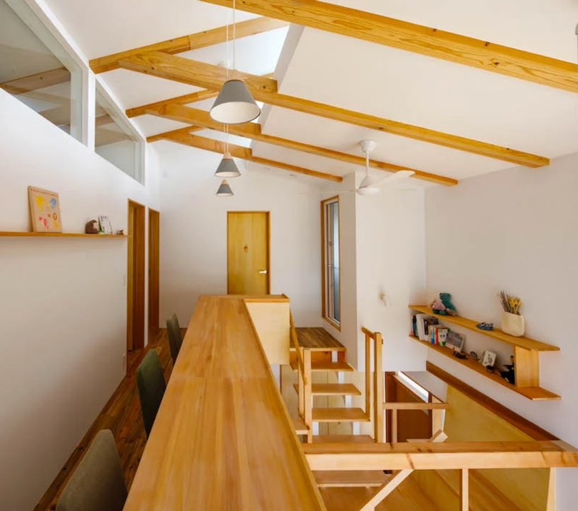 studio tawaraya connects wooden 'house in tanmachi' with its surroundings in japan