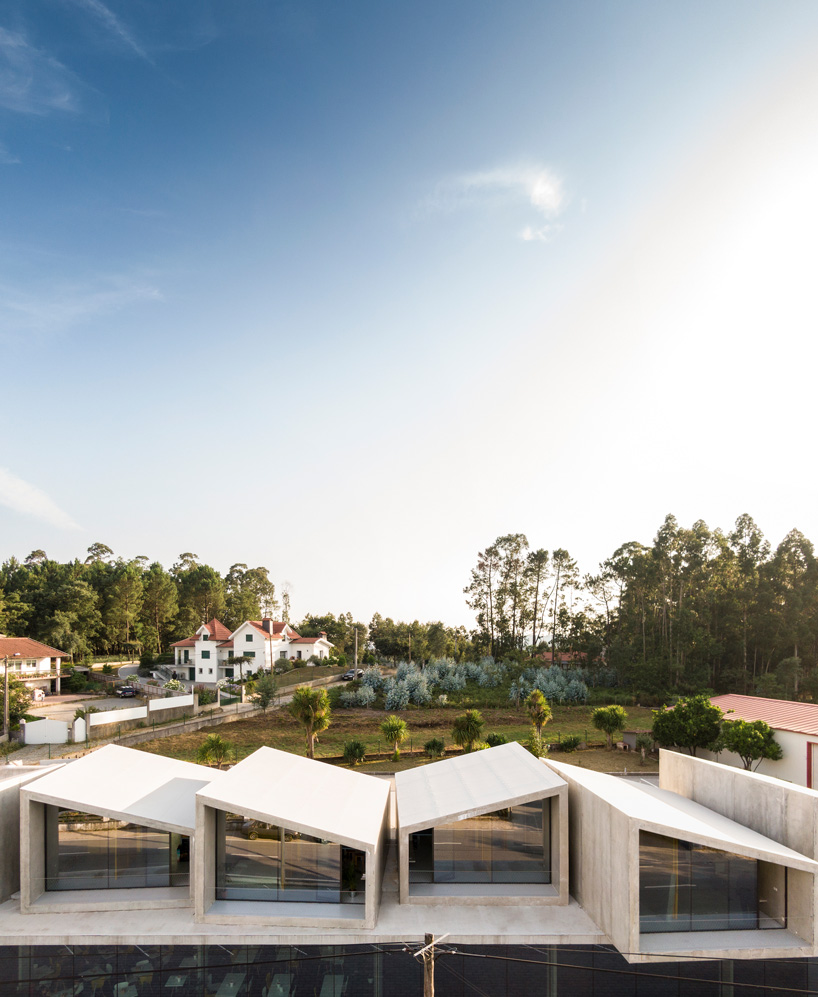 summary completes prefab collective housing building 'vale de cambra' in portugal