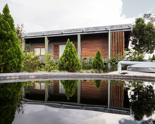 bamboo and concrete builds TOUCH architect's sustainable 'tree villa' in thailand