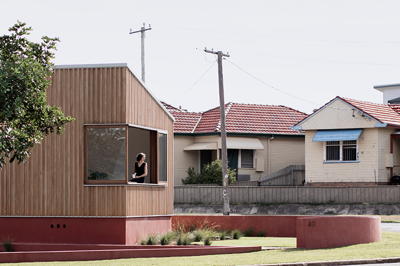TRIAS conceives 'three piece house' as a collection of pavilions in timber and brick