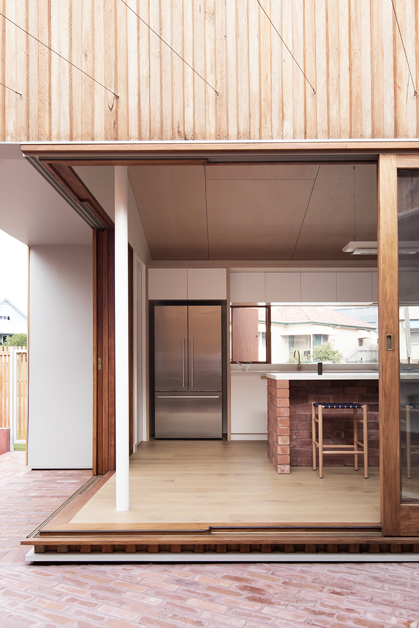 TRIAS conceives 'three piece house' as a collection of pavilions in timber and brick