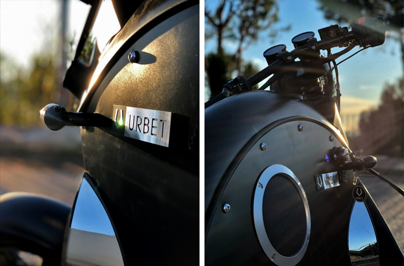 monolithic urbet ego electric moped is designed for urban mobility