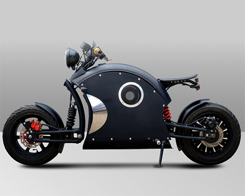 monolithic urbet ego electric moped is designed for urban mobility