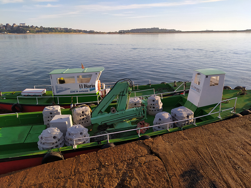 3D-printed artificial reefs immersed in european bays as part of 3Dpare project