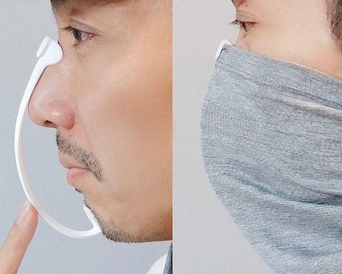 3D printed support frame eases breathing through neck tubes