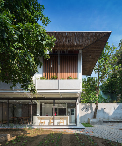 AD+studio builds the 'stacking-roof-house' for a young couple in vietnam