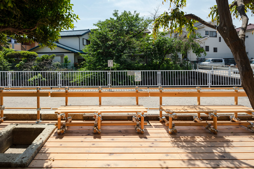 araki + sasaki architects combines three volumes into one residential complex in asaka, japan