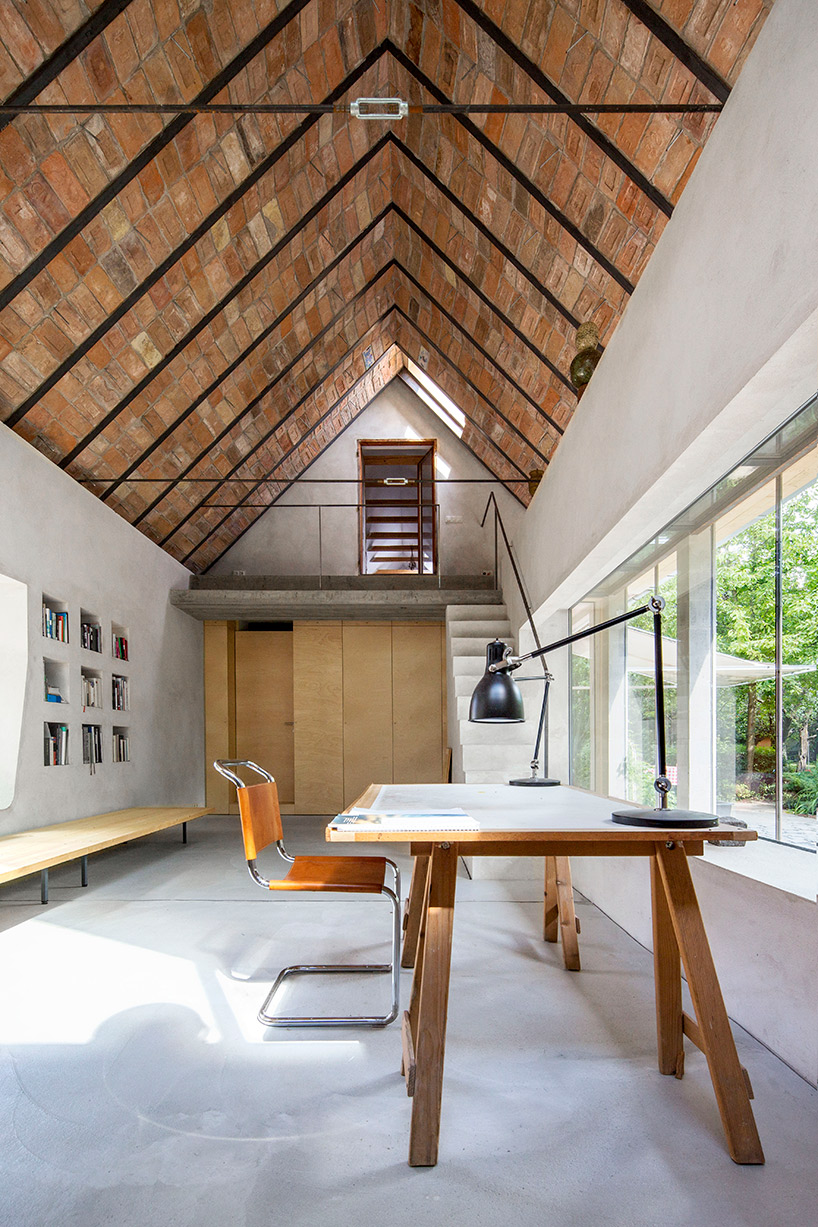 Architekti Bkps Extends Family Home In Slovakia With Brick Ceiling