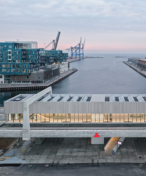 arup and COBE connect copenhagen's city center and docklands with two metro stations