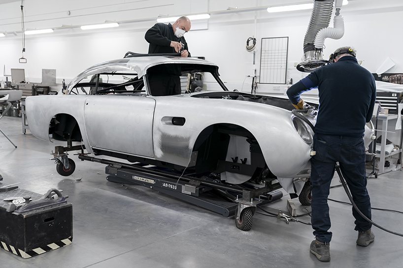 aston martin crafts limited edition of james bond's DB5 goldfinger