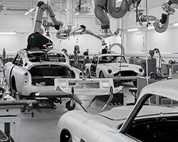 aston martin crafts limited edition of james bond's DB5 goldfinger