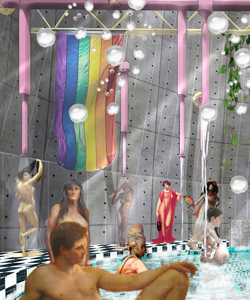 the 'baths for queer defense' proposes an architecture of inclusivity in puerto rico