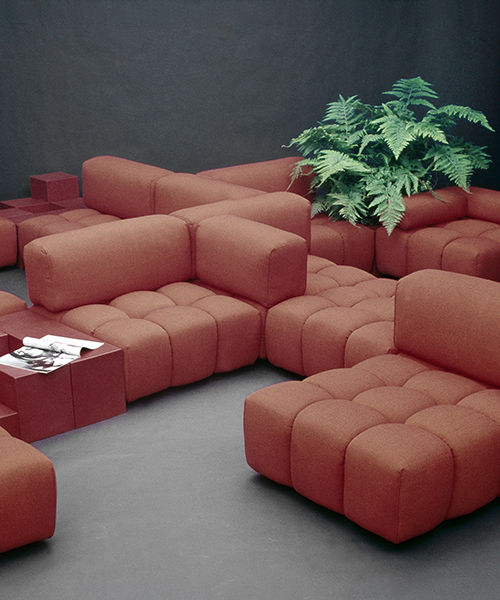 B&B italia sustainably updates 1970 camaleonda modular sofa by mario bellini