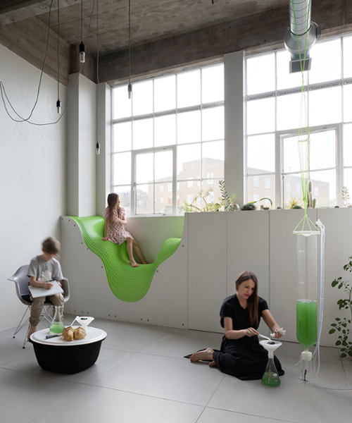 BioBombola by ecoLogicStudio lets you grow an algae garden in your own home
