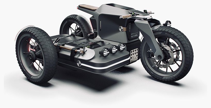 iago valino conceptualizes BMW motorrad x ESMC off-road e-motorcycle