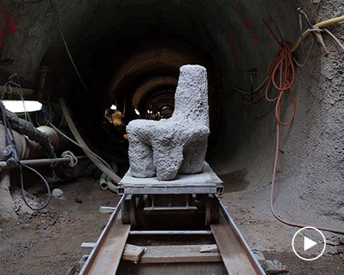 HEAVY DUTY by carsten in der elst uses material byproducts to forge unique objects