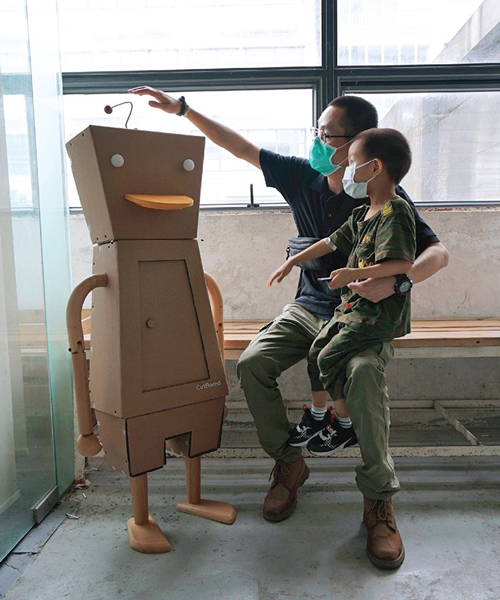 cutbored's DIY cardboard robots and rockets keep kids amused during lockdown