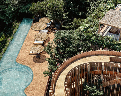 esrawe, lassala + orozco design residential complex within jungle in tulum, mexico