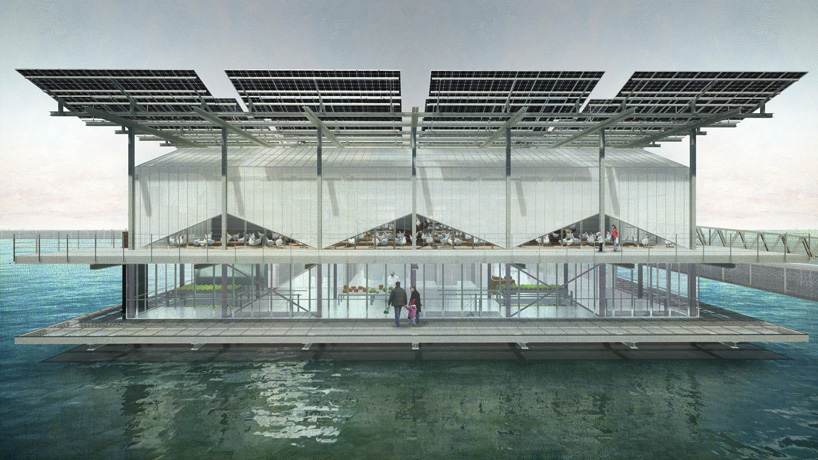 goldsmith plans floating farm with poultry and vegetables in rotterdam