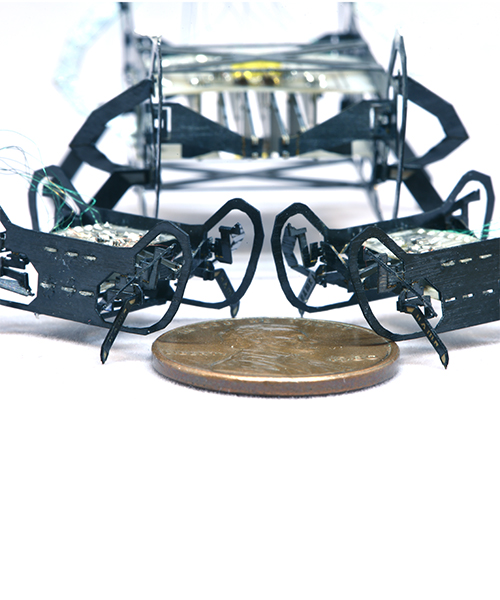 HAMR-JR, coin-sized robot by harvard researchers inspired by a cockroach