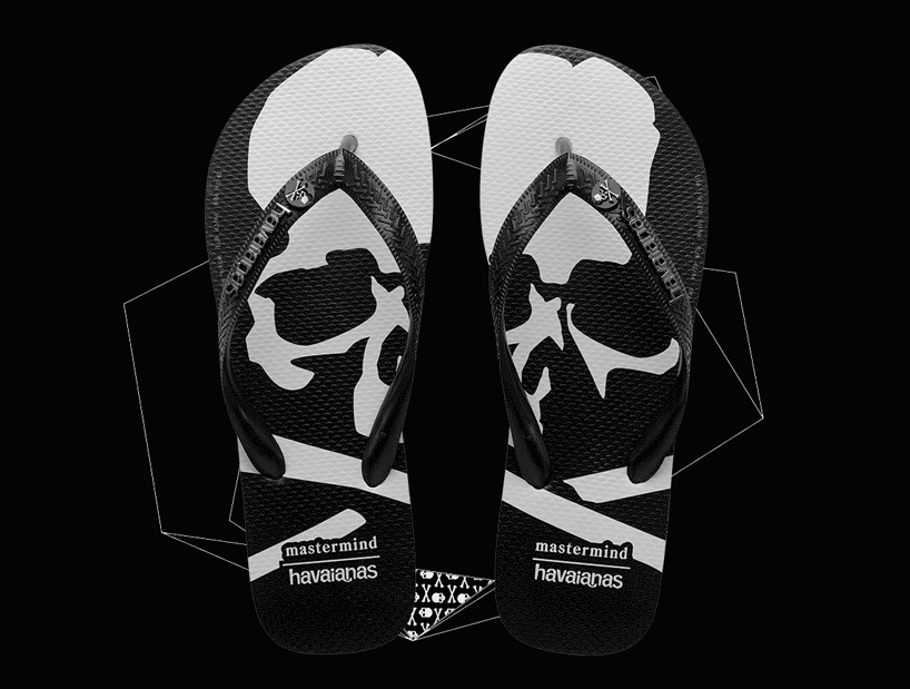 havaianas collaborates with mastermind JAPAN on its first flip