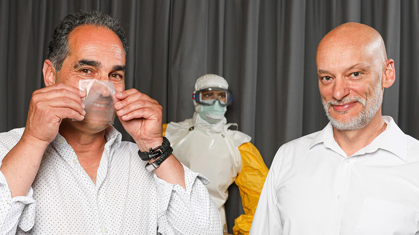 first fully transparent surgical mask soon to be produced on an industrial scale