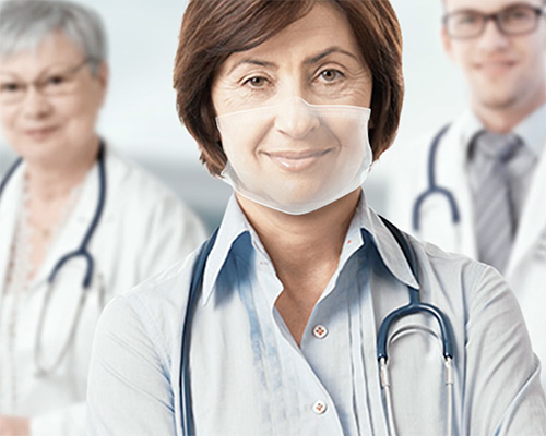 first fully transparent surgical mask soon to be produced on an industrial scale