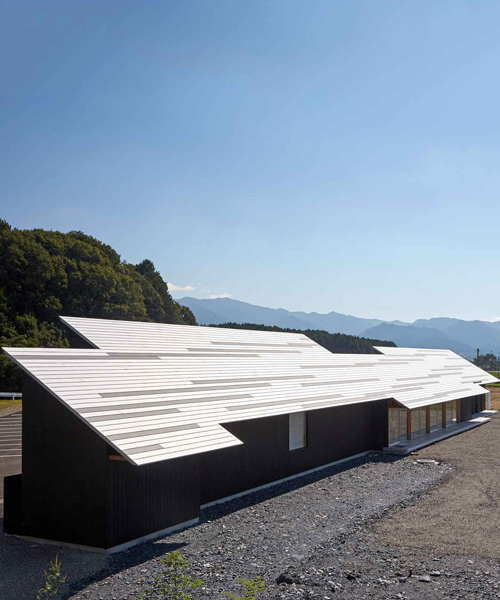 hiromu nakanishi architects + masashi ogihara architects build nishikimachi secret naval air base museum in japan