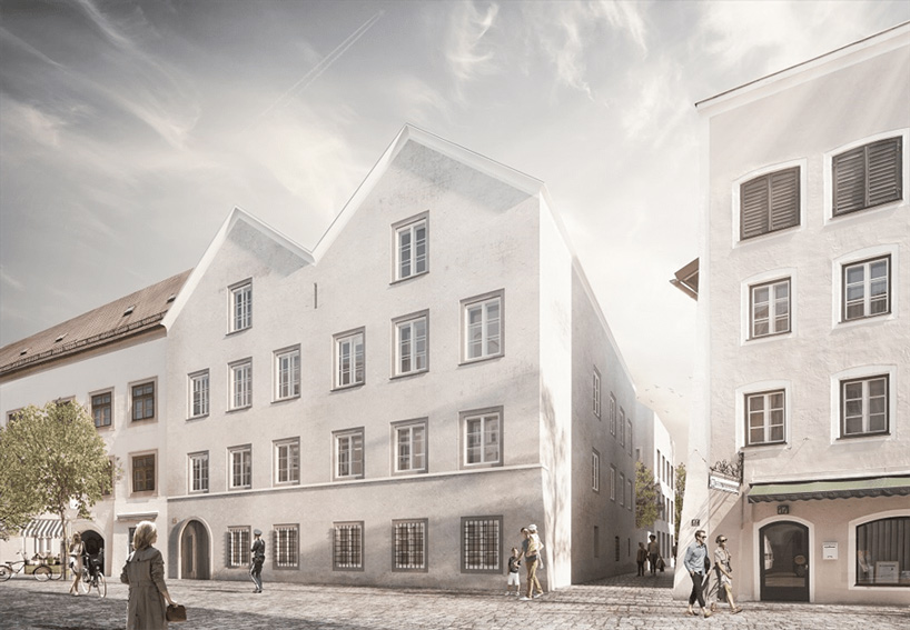 marte marte architects to transform hitler's birth house in austria into police station