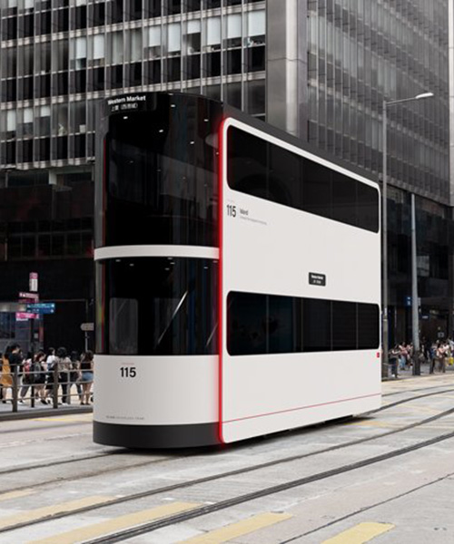 'island' is a driverless social-distancing tram designed for hong kong