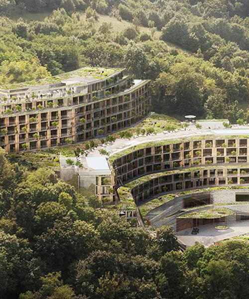 johannes torpe reimagines a derelict hilton hotel into a luxury spa resort in hungary 