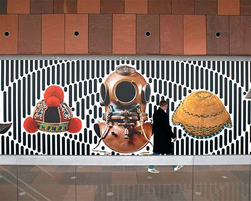 ‘a journey through time’ exhibition by studio spass tells the story of antwerp city in belgium