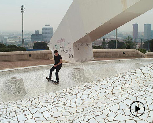 julien paccard explores spatial textures through 'grrrnd zero' skateboarding film series