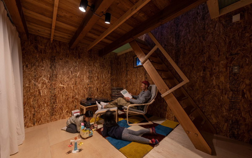 kishi environment & architecture design office converts warehouse into living space in japan