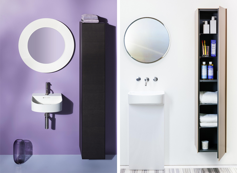 Sonar bathroom collection by Patricia Urquiola for Laufen