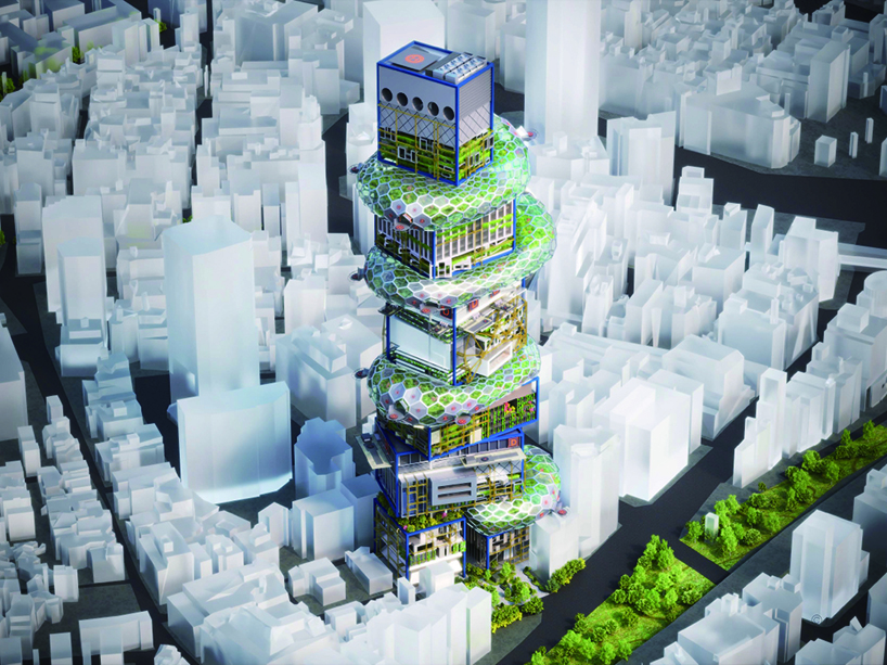 Noiz Architects Proposes Shibuya Hyper Cast 2 A Futuristic Vertical City For Tokyo