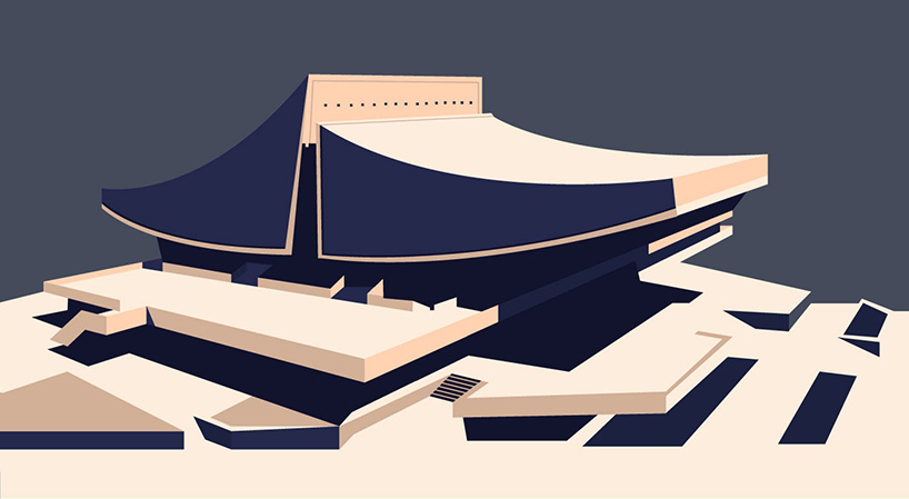 nvard yerkanian illustrates famous soviet modernist architecture in armenia