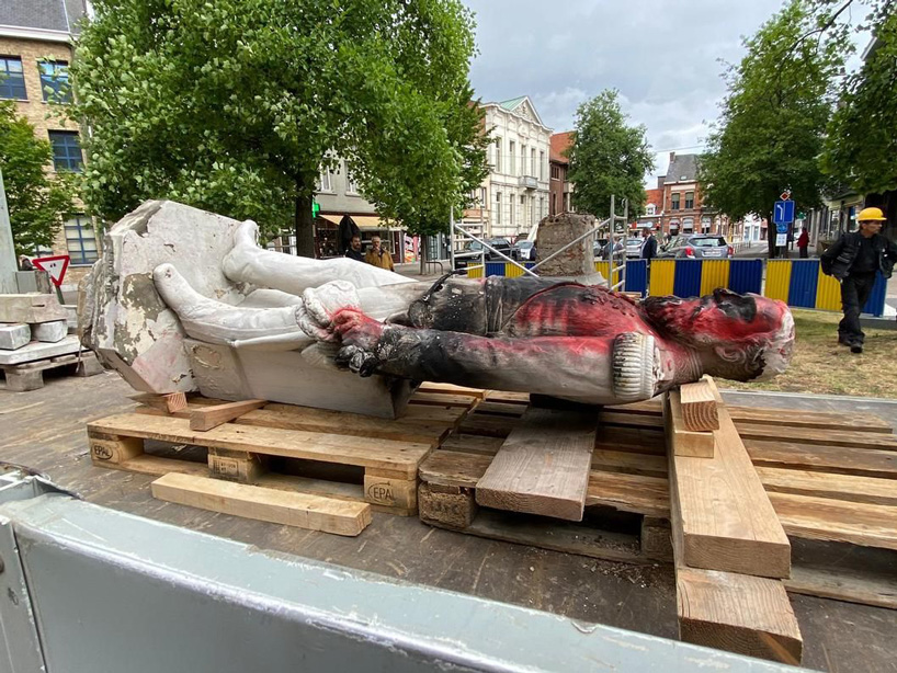 racist monuments across the world are being defaced and removed amid protests